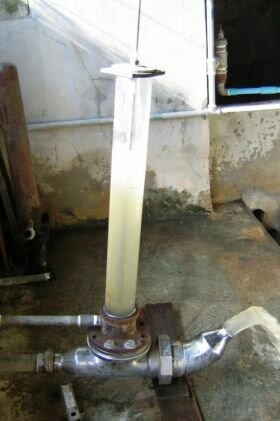 glass air chamber test ram pump thailand